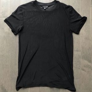 Topshop Mesh Tshirt